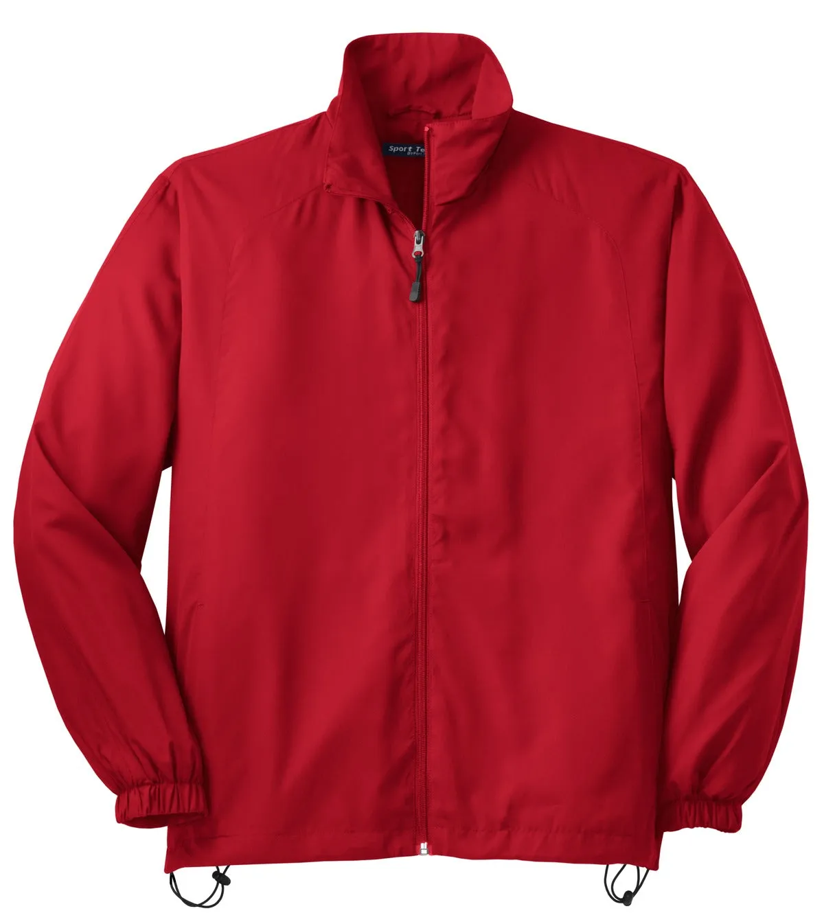 Sport-Tek Full-Zip Wind Jacket. JST70 True Red