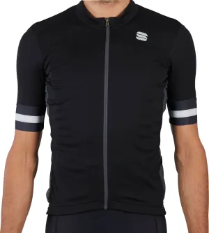 Sportful Kite Short Sleeve Mens Cycling Jersey - Black