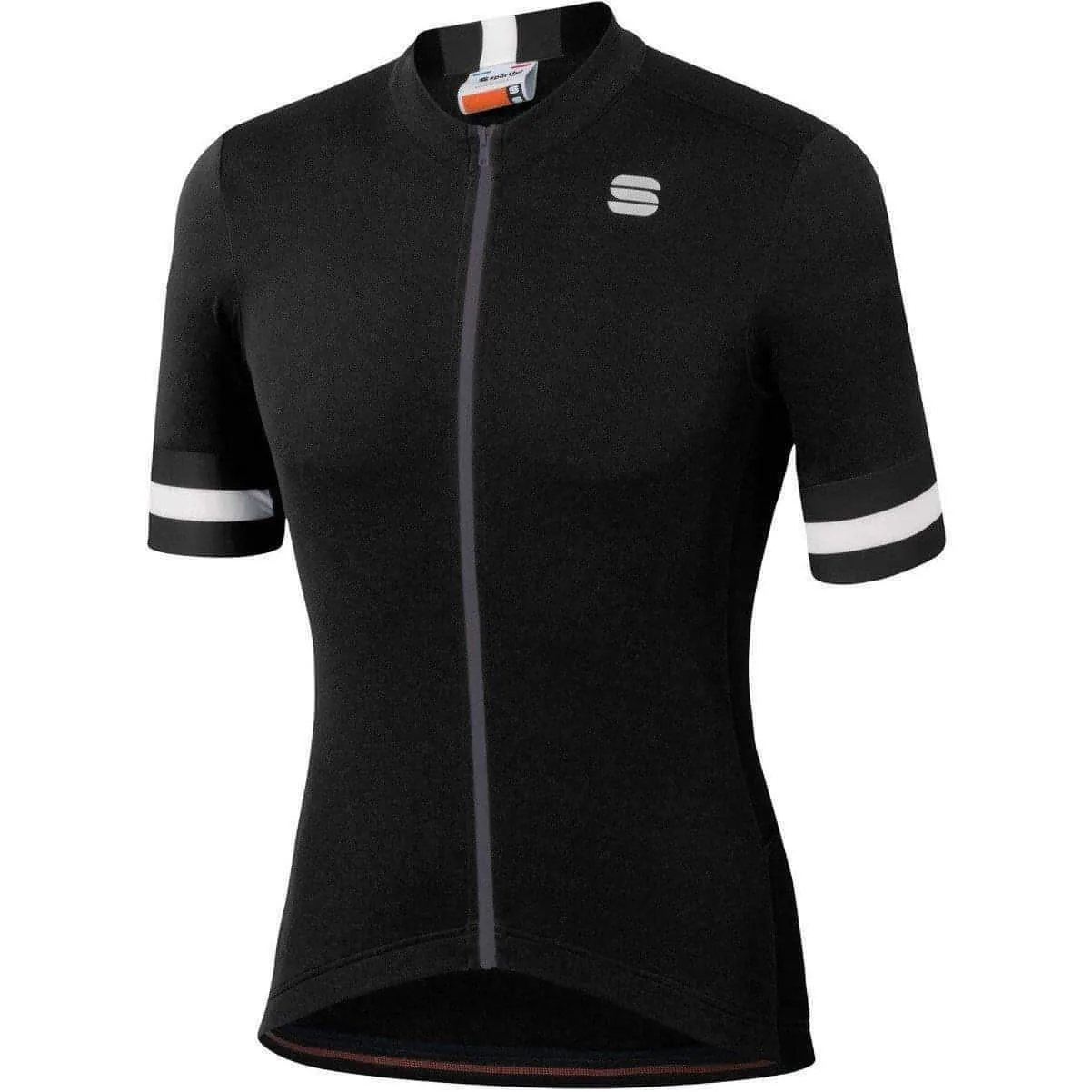 Sportful Kite Short Sleeve Mens Cycling Jersey - Black