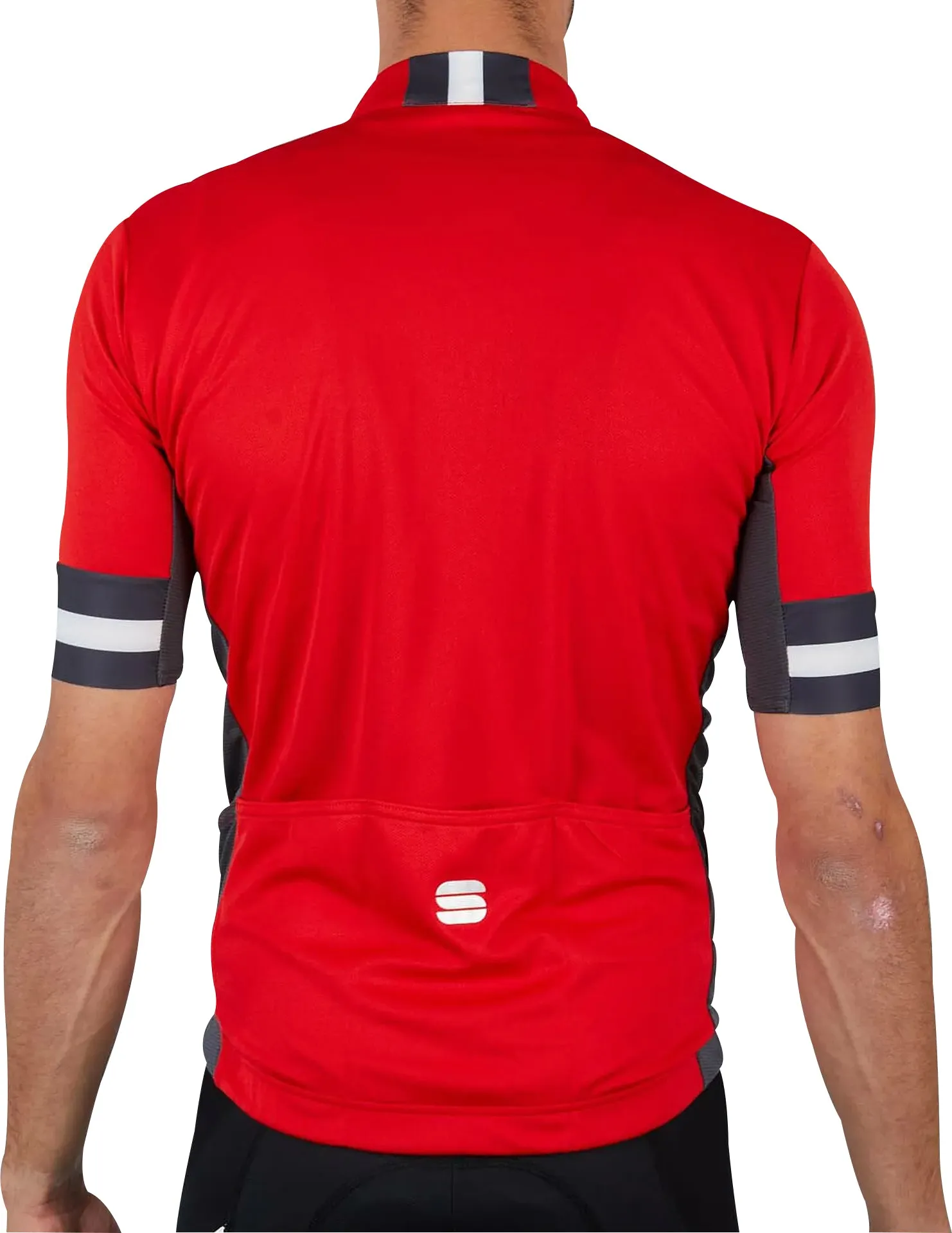 Sportful Kite Short Sleeve Mens Cycling Jersey - Red