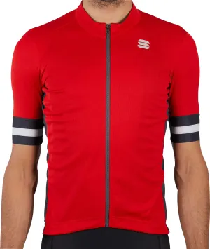 Sportful Kite Short Sleeve Mens Cycling Jersey - Red