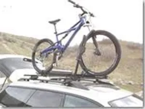Sportworks Bob Ratchet Upright Quick Load Roof Mount Single Bike Rack #250150