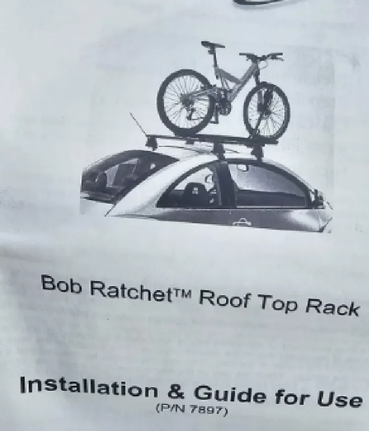 Sportworks Bob Ratchet Upright Quick Load Roof Mount Single Bike Rack #250150