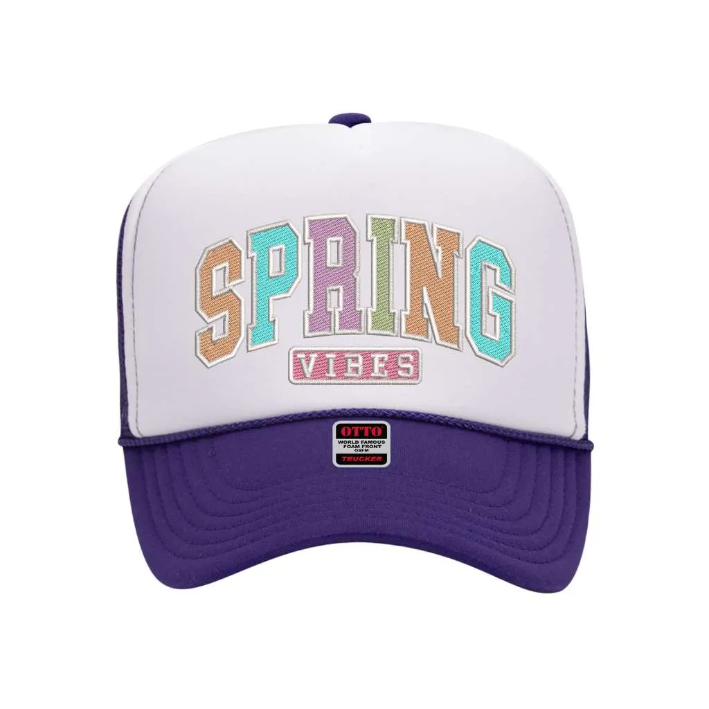 Spring Vibes Foam Trucker Hat
