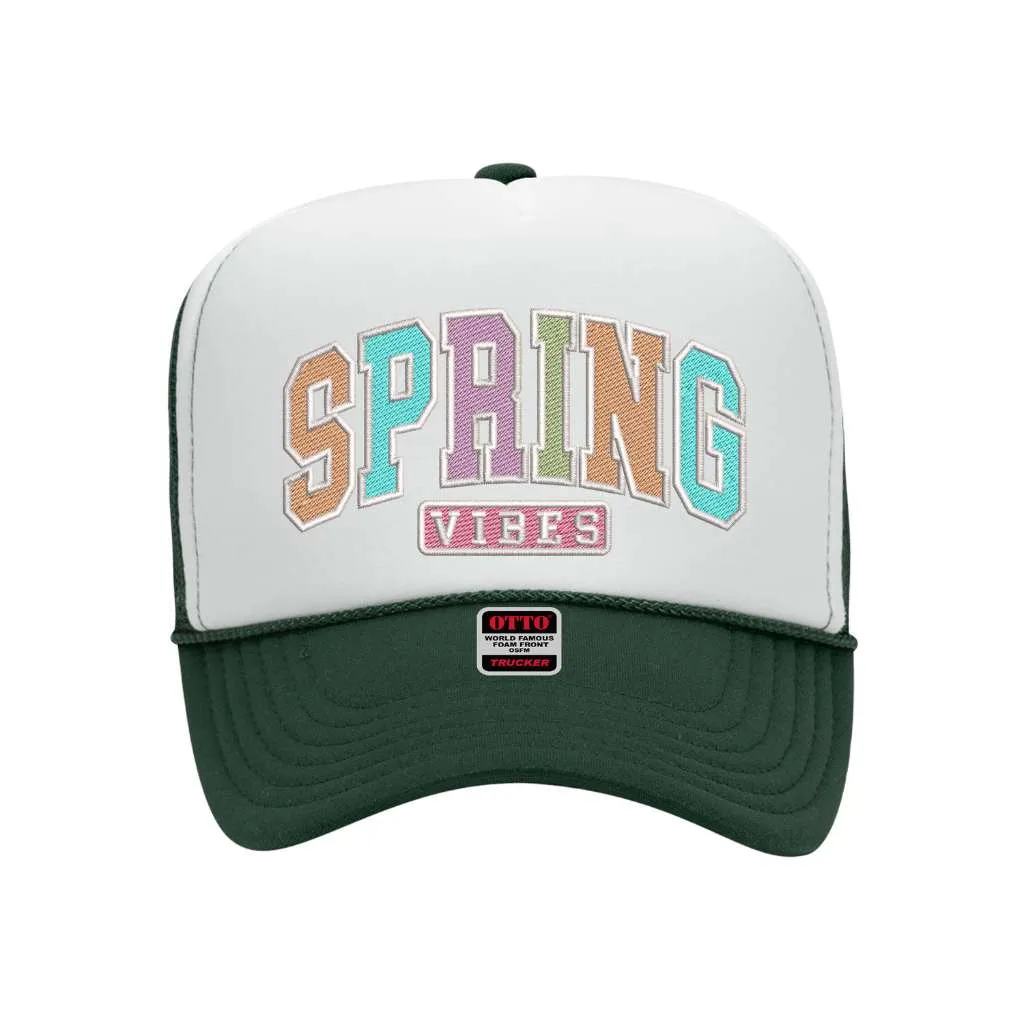 Spring Vibes Foam Trucker Hat