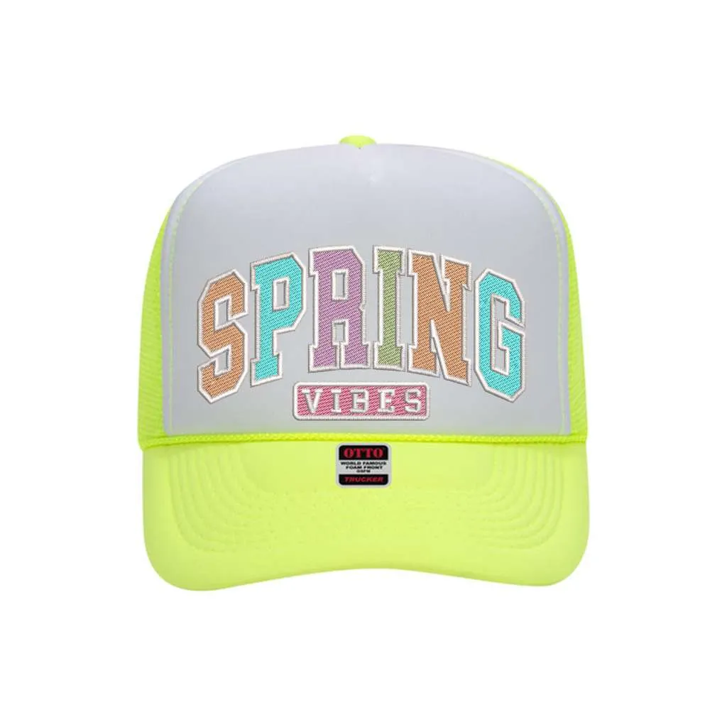 Spring Vibes Foam Trucker Hat