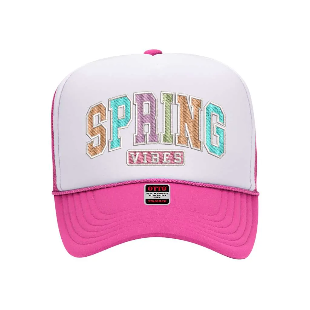 Spring Vibes Foam Trucker Hat