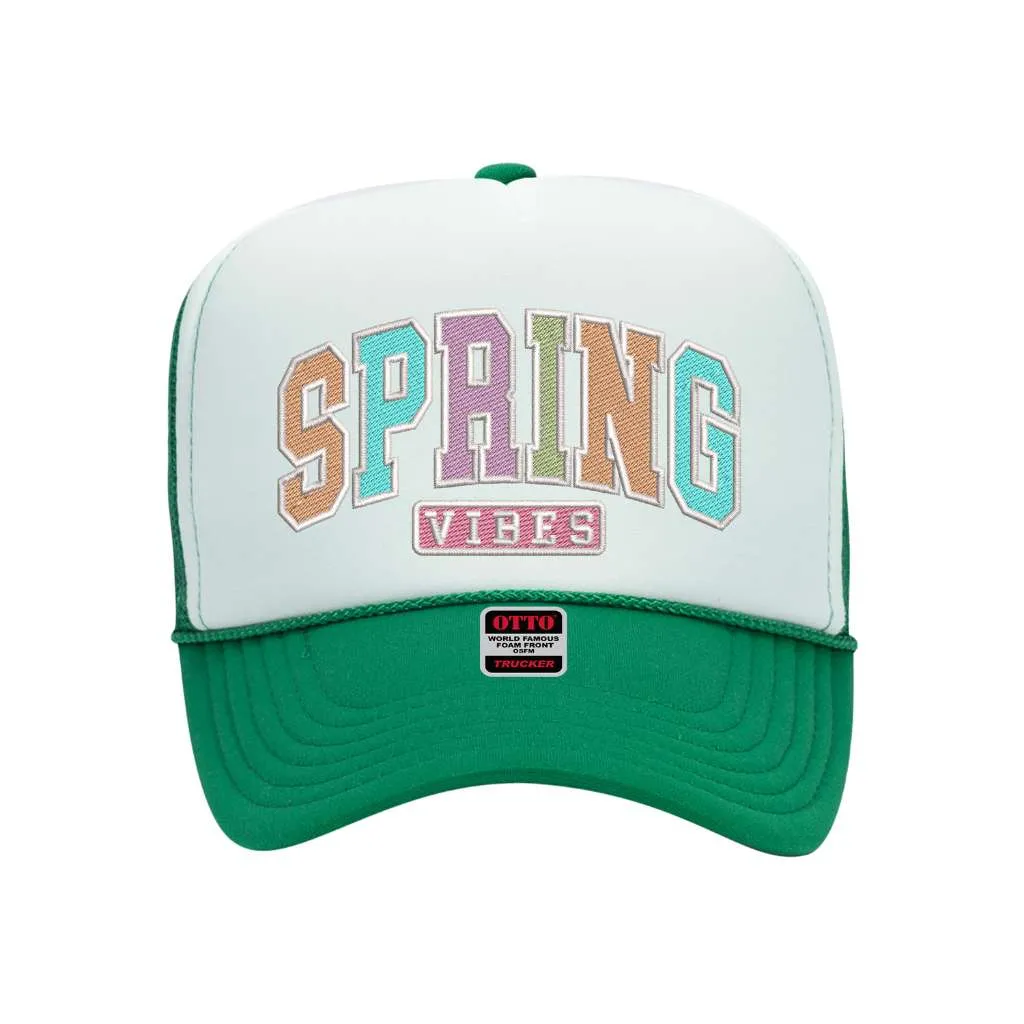 Spring Vibes Foam Trucker Hat