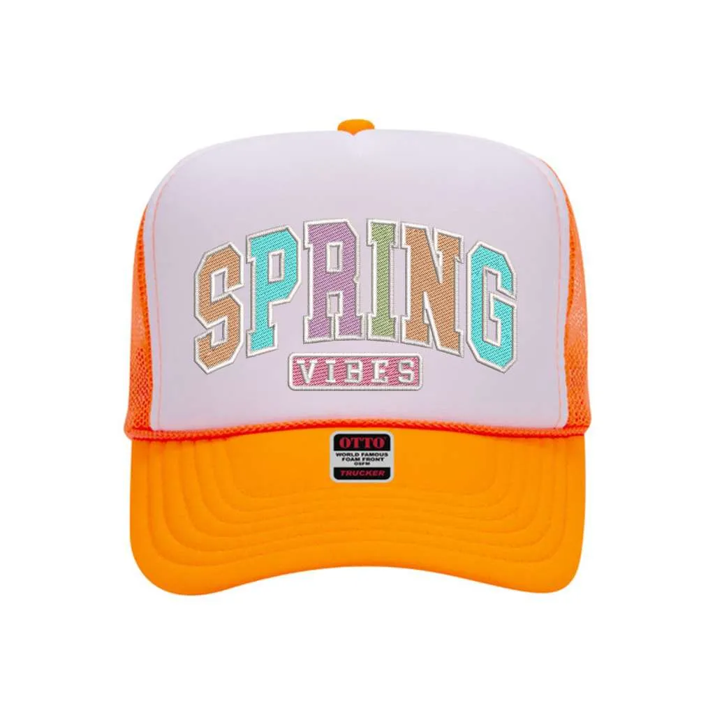 Spring Vibes Foam Trucker Hat