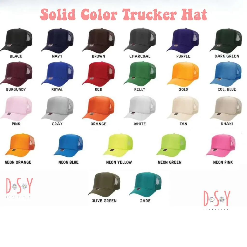 Spring Vibes Foam Trucker Hat
