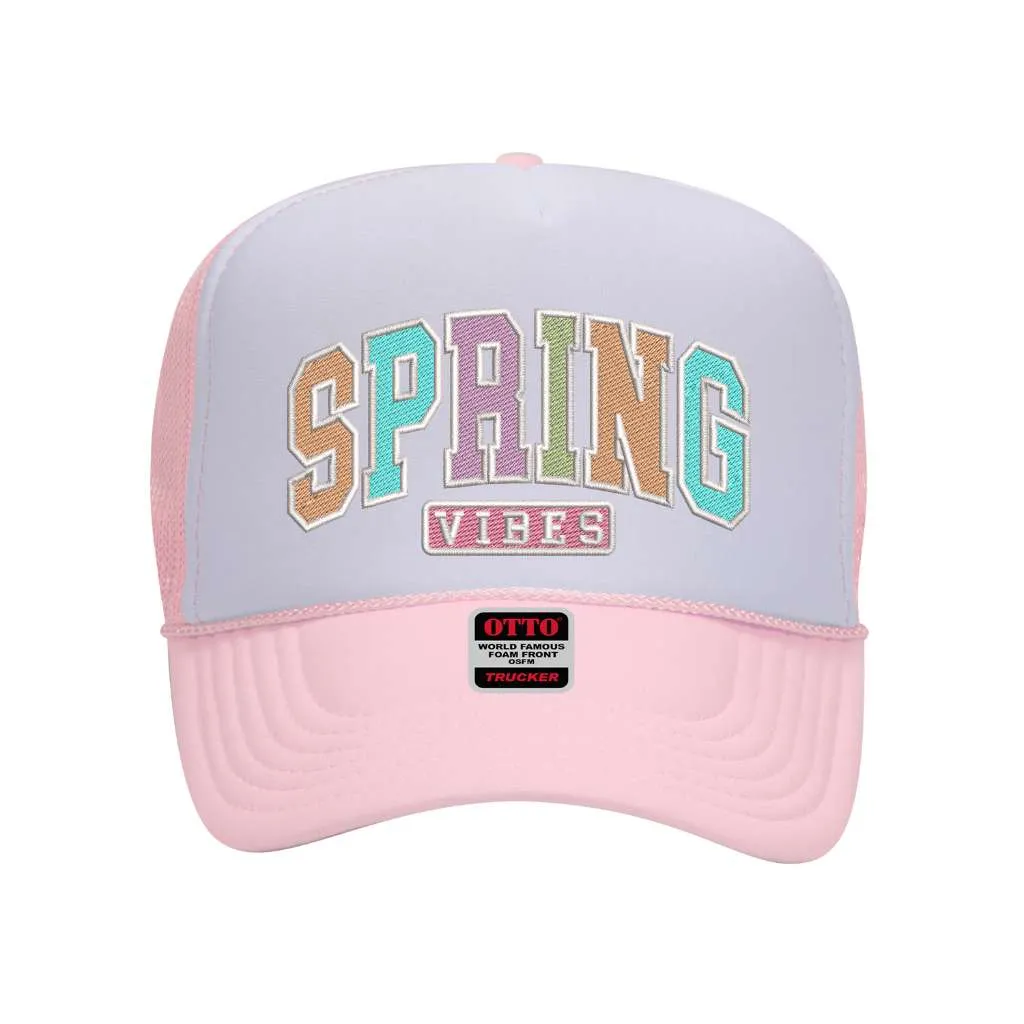Spring Vibes Foam Trucker Hat