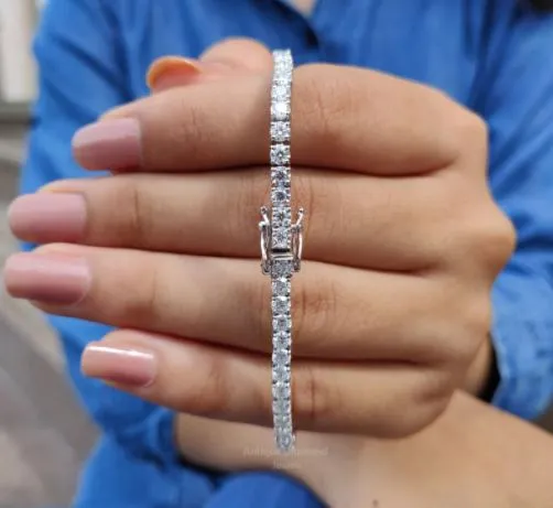 Sterling Silver Tennis Bracelet
