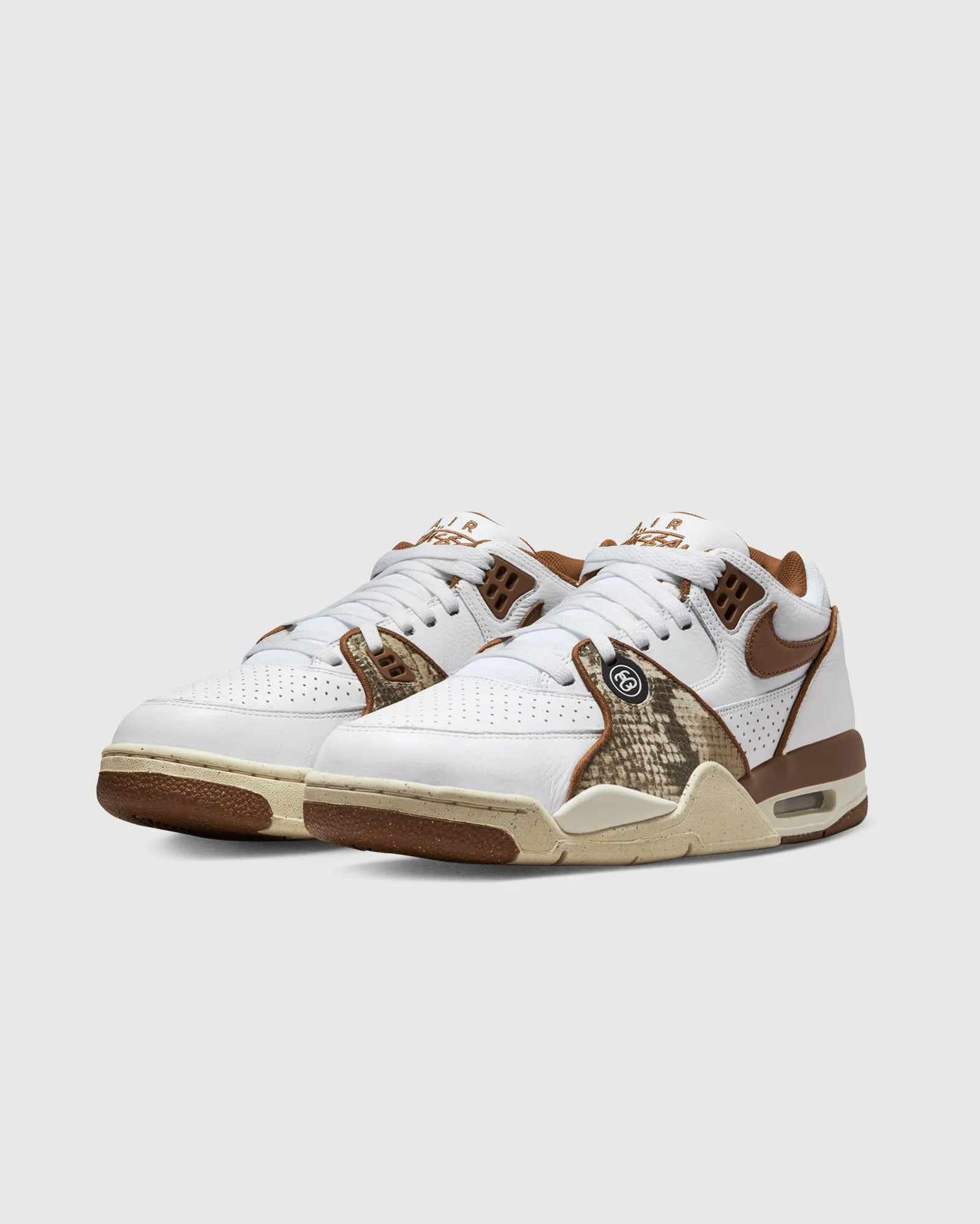 STUSSY X AIR FLIGHT 89 LOW "PECAN"