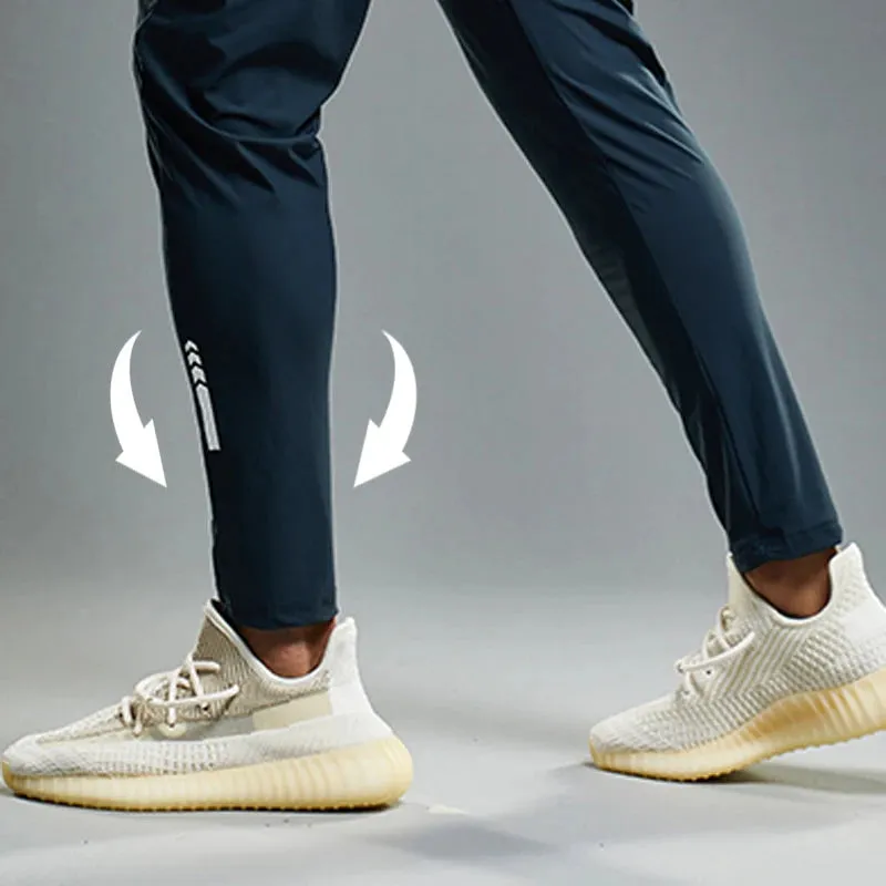 Summer Elastic Men Running Sport Pants - Jogging Sweatpants Casual Outdoor Training Gym Fitness Trousers