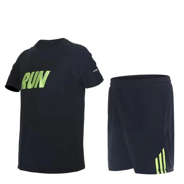 Summer Sports Suits Men's Gym Clothes Running Set Quick Dry Fitness Sportswear Basketball Workout Jogging Suits 2pcs