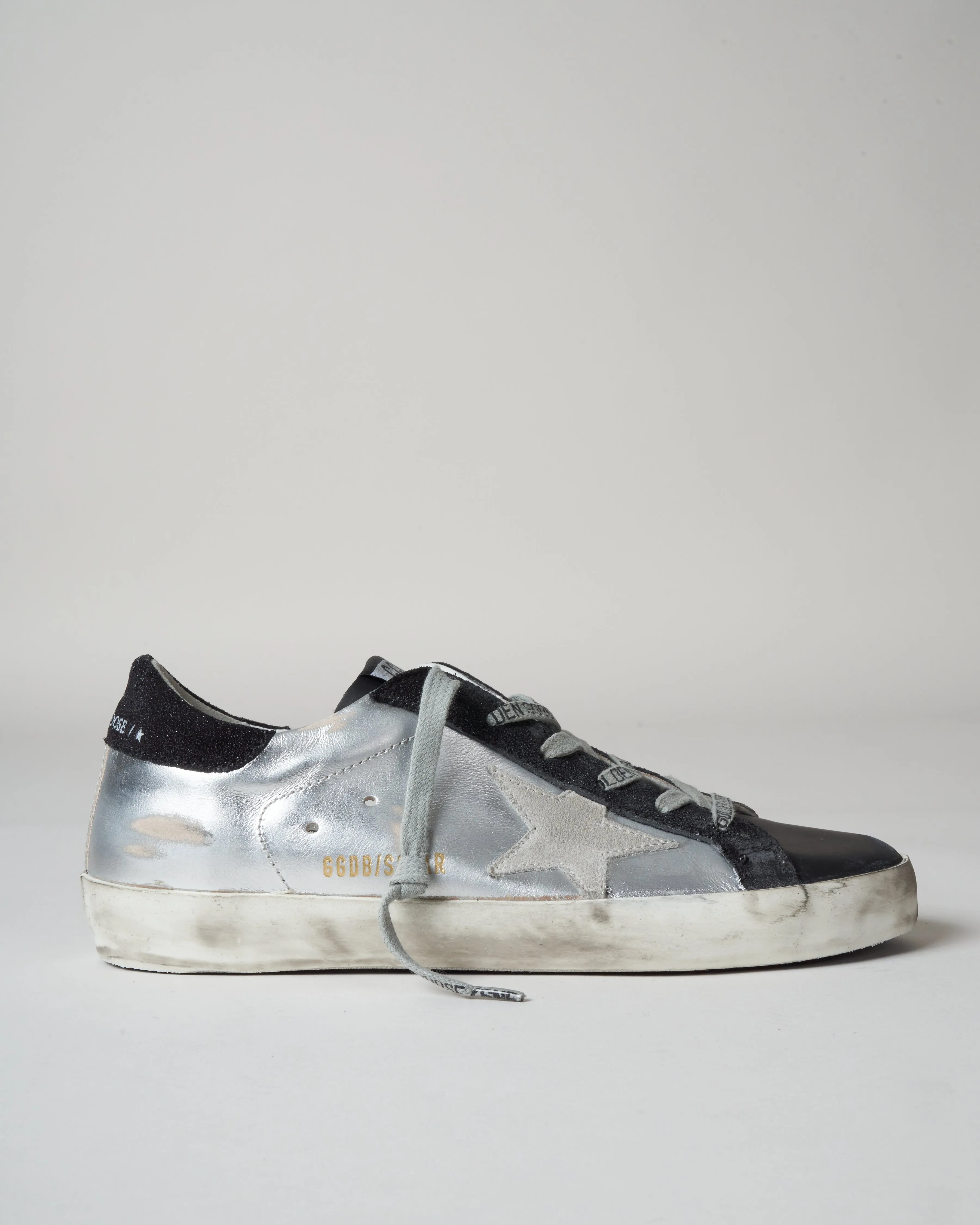 superstar sneaker - silver