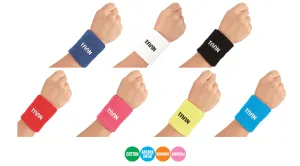 TAAN - Long sweat proof wrist band Black Badminton/Tennis/Sports