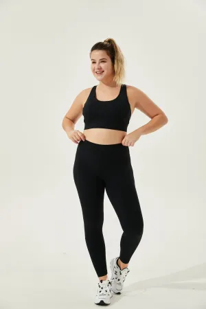 Tangs Display - High Impact Adjustable Spirited Running Sports Bra With Moulded Cups & Clasp (Up to 5XL)