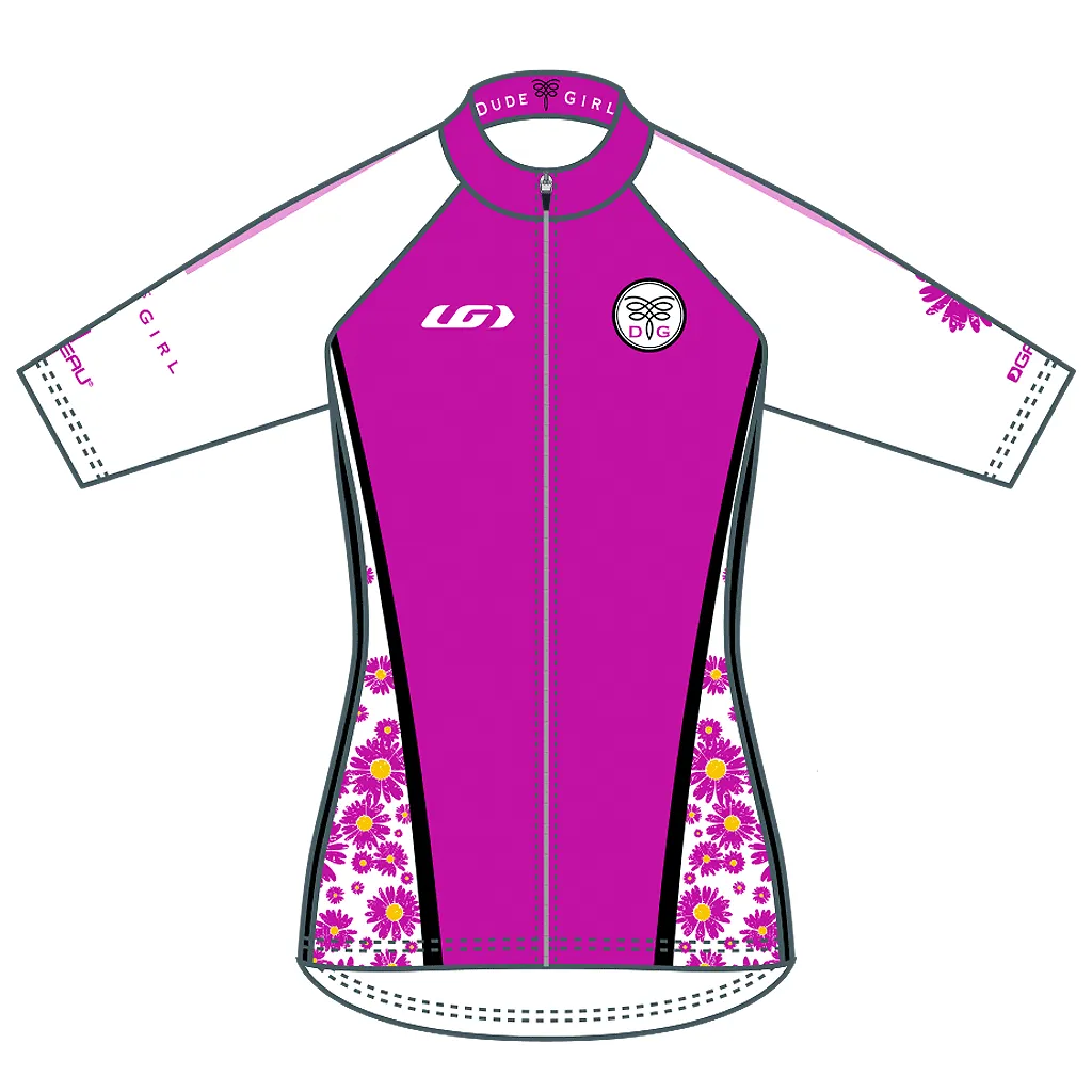 The Daisy Cycling Jersey - Wild Orchid