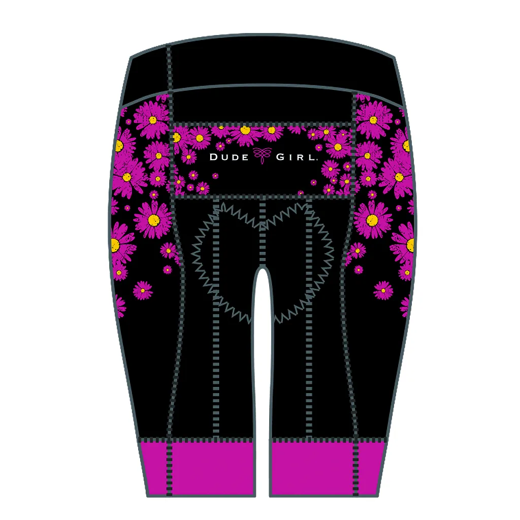 The Daisy Cycling Short - Wild Orchid