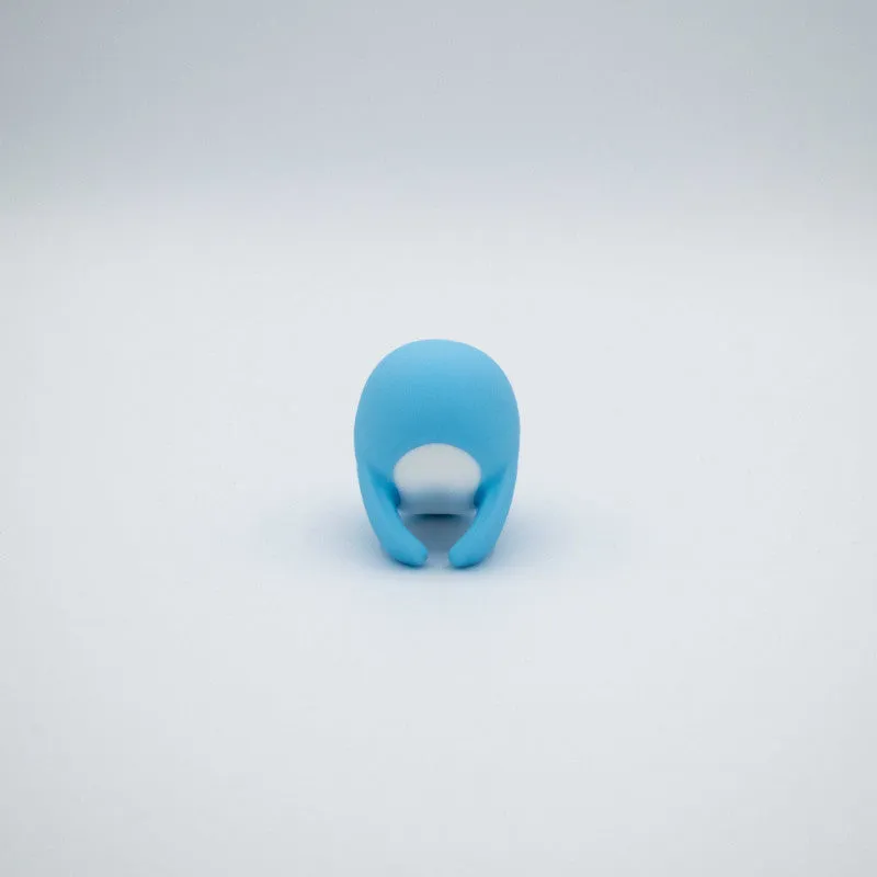 The Heavenly Humpback Finger Bullet Vibrator -  Blue
