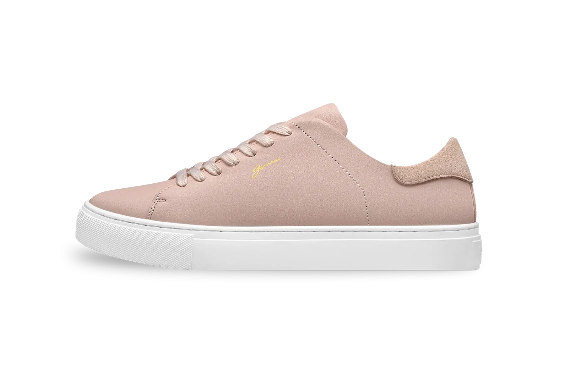 The Lorenzo - Pink Leather / White Sole - Womens