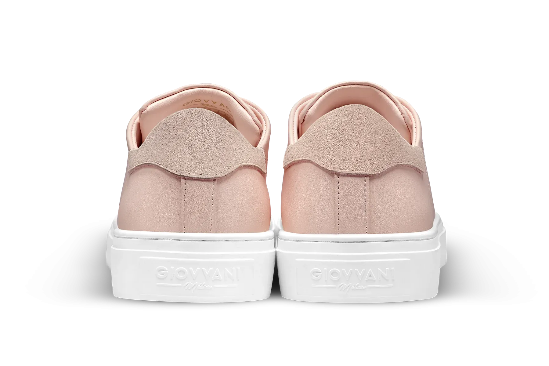 The Lorenzo - Pink Leather / White Sole - Womens