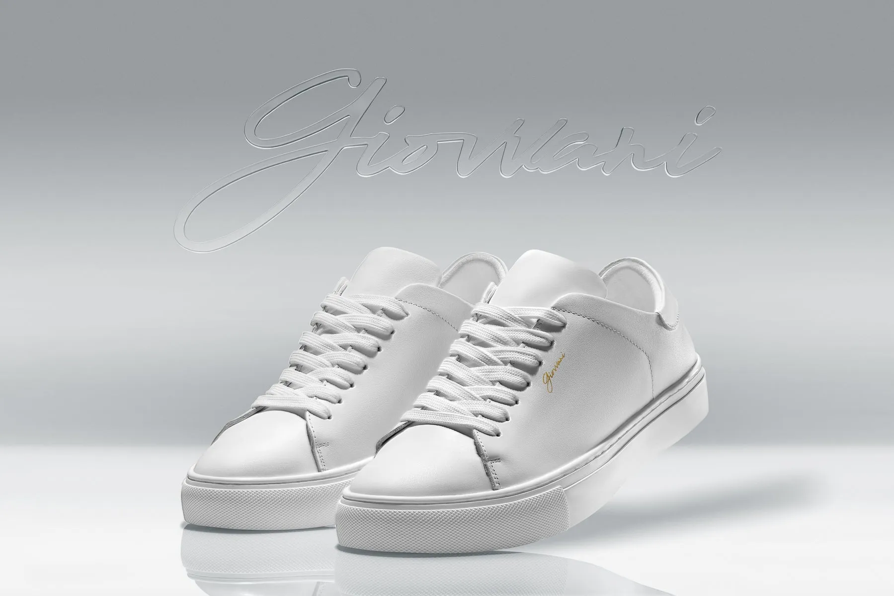 The Lorenzo - White Leather / White Sole