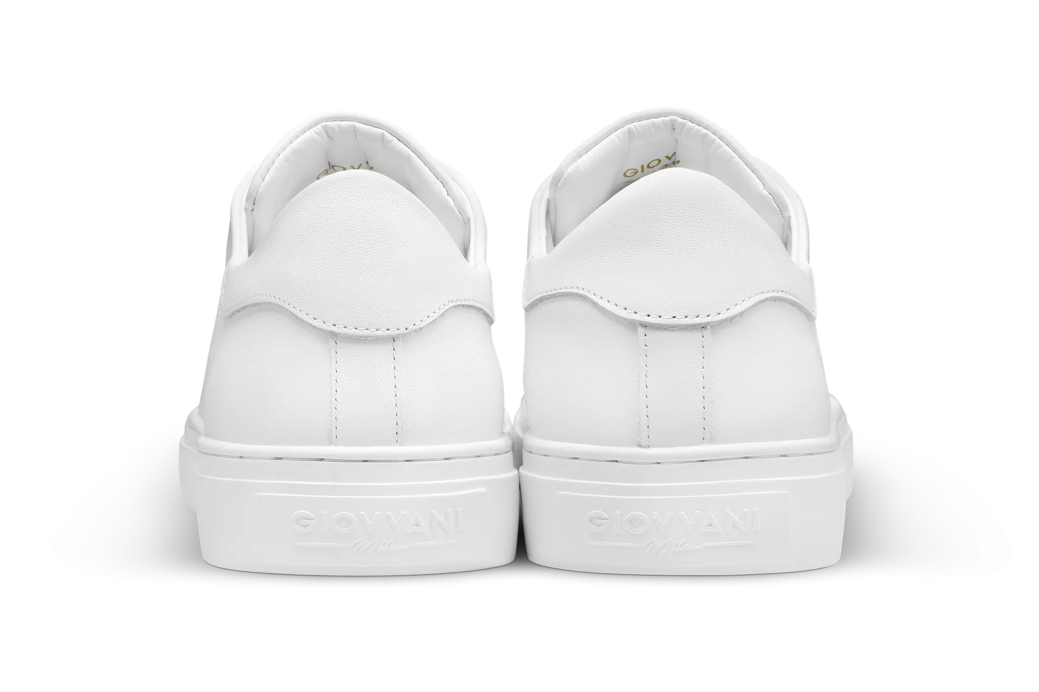 The Lorenzo - White Leather / White Sole
