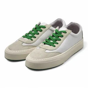 The Row Marley Suede-Paneled Sneakers - Leather – White – 38