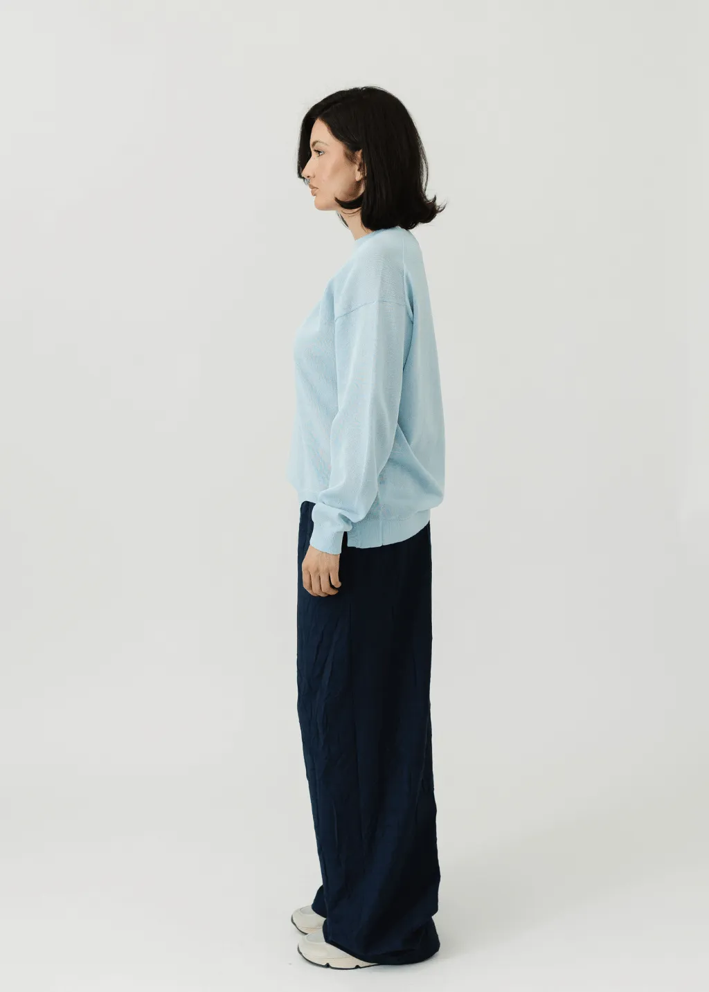 Tibi Harold Suiting Wide Leg Pull On Pant - Regular Length