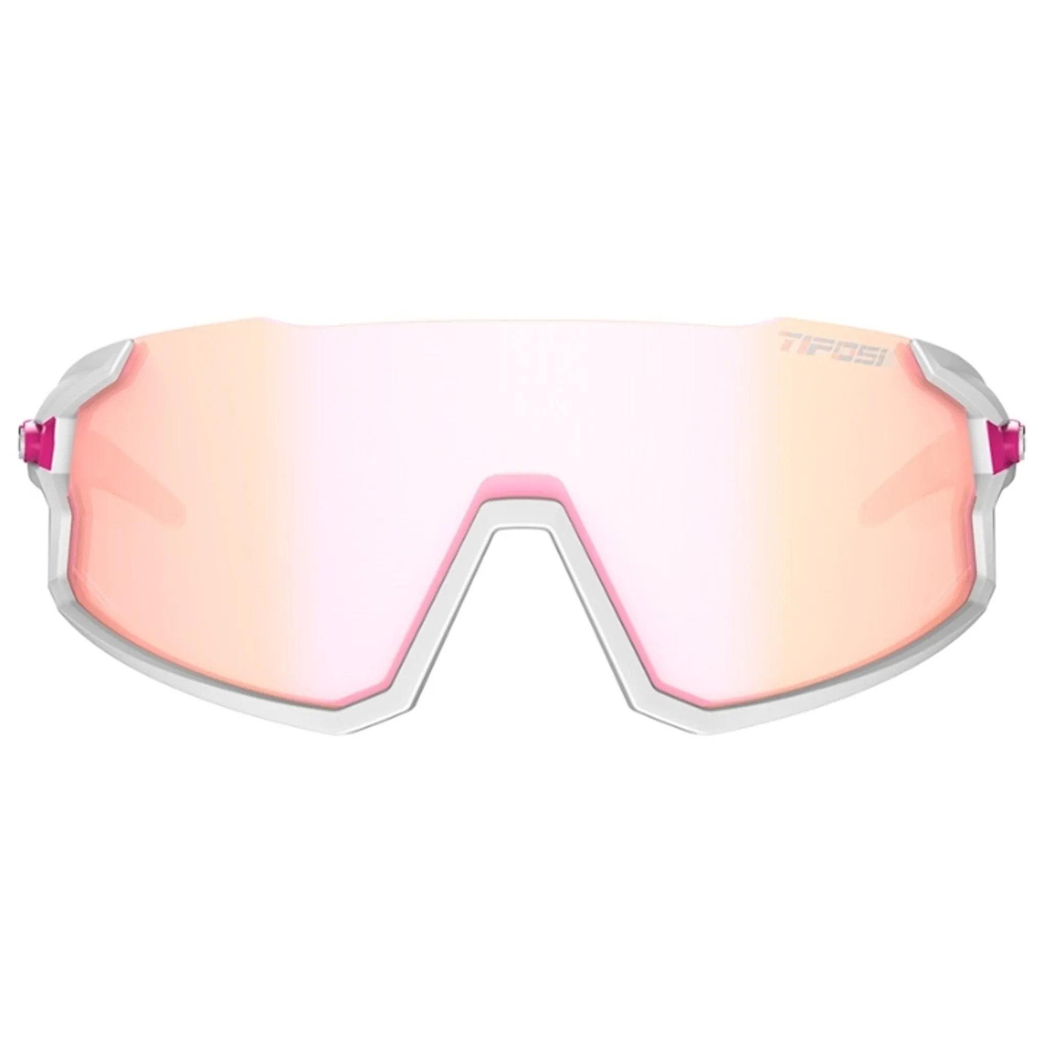 Tifosi Stash Sunglasses Race Pink With Clarion Pink, Red And Clear Lens