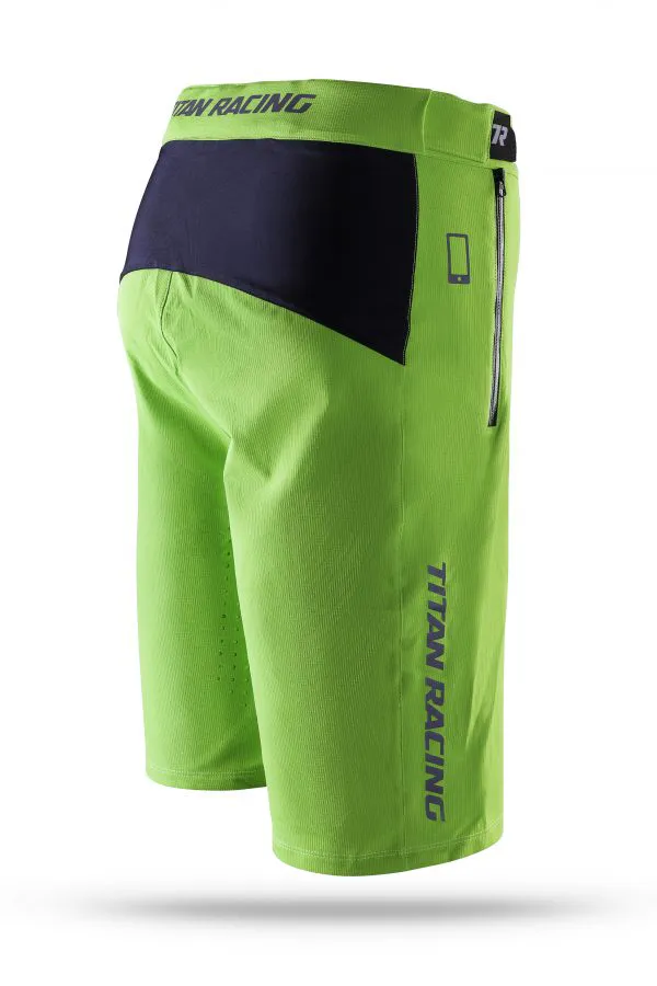 TITAN SHREDDER TRAIL SHORTS GREEN