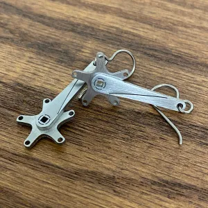 Titanium Boone Twist! Cranks Earrings