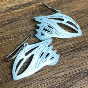 Titanium Cycling Helmet Earrings