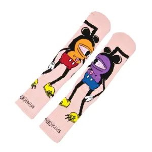 Toy Machine Mouseketeer Socks Pink