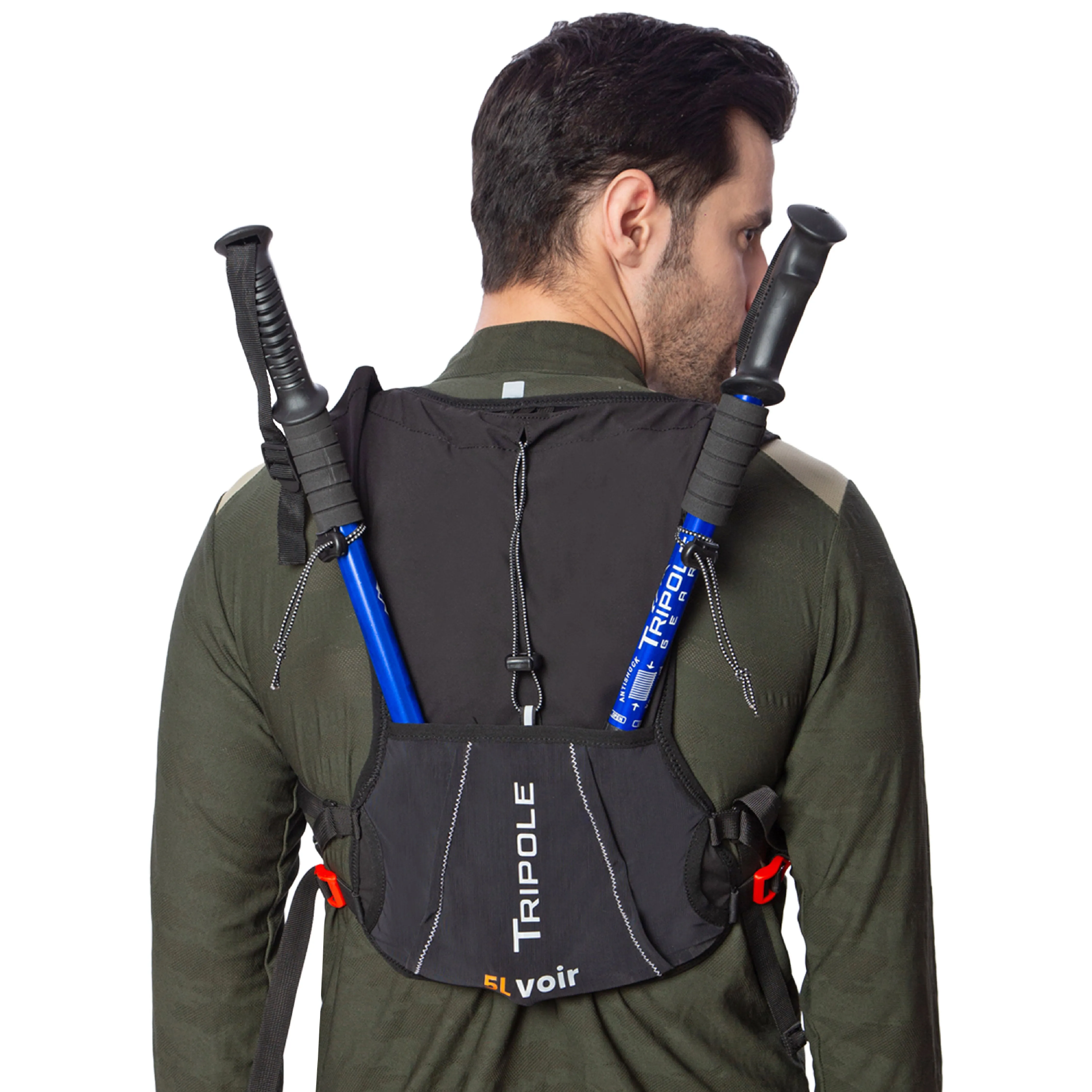 Tripole Voir Hydration Bag with 2L Hydration Bladder for Trail Running and Cycling | 5 Litres | Black