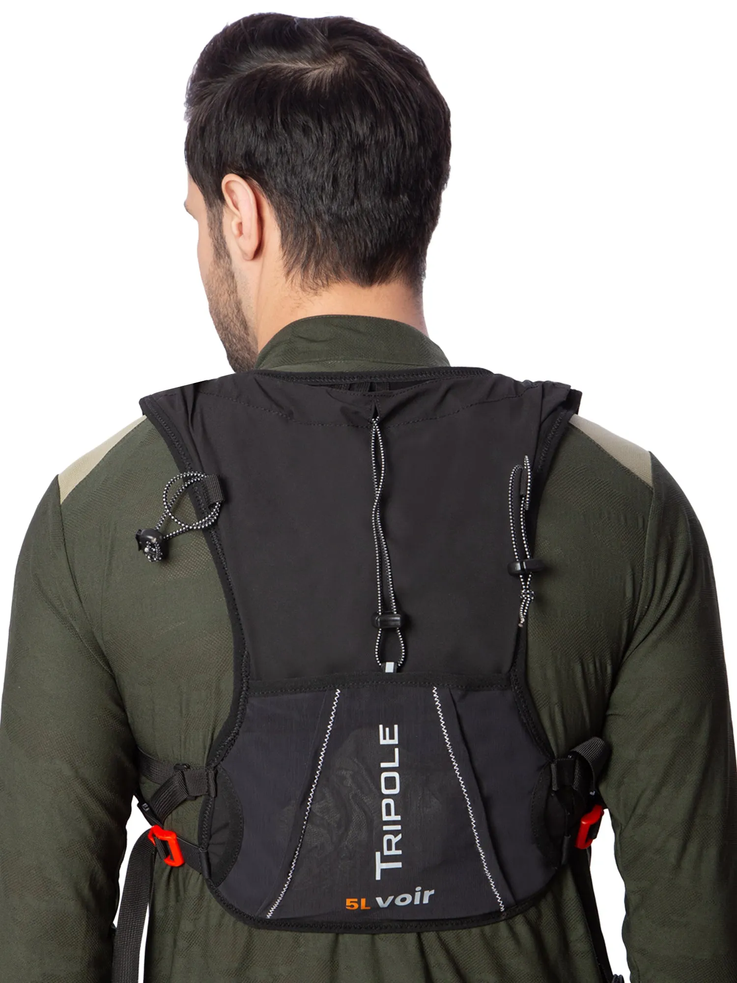 Tripole Voir Hydration Bag with 2L Hydration Bladder for Trail Running and Cycling | 5 Litres | Black