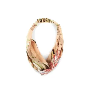 Tropical Changes Headband in Tan