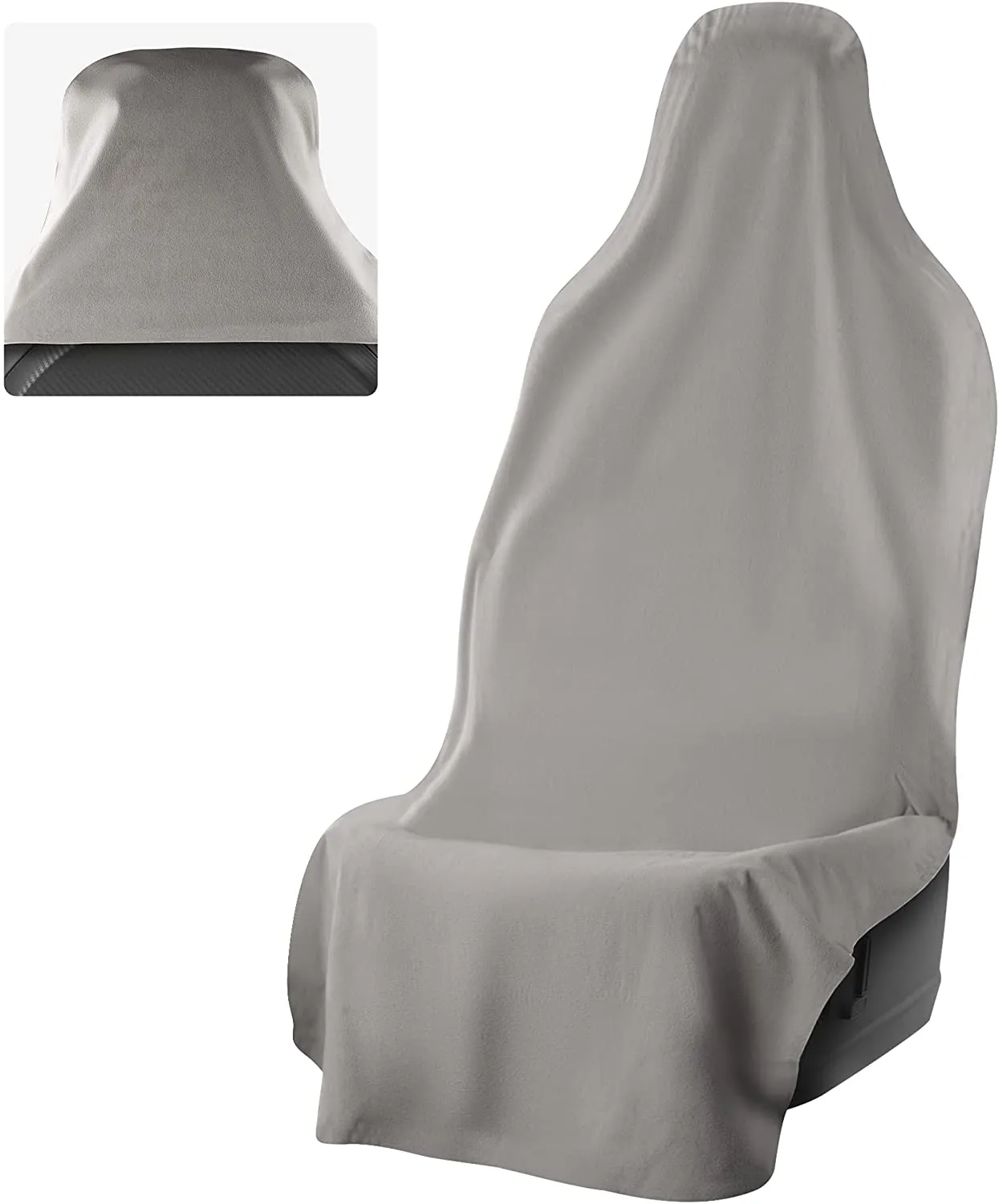 UltraSport SeatShield - Waterproof Car Seat Protector - Gray