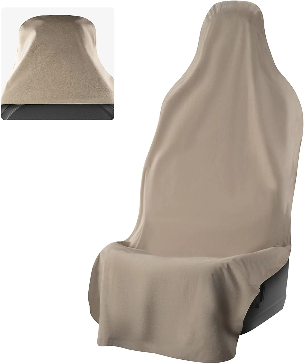 UltraSport SeatShield - Waterproof Car Seat Protector - Tan