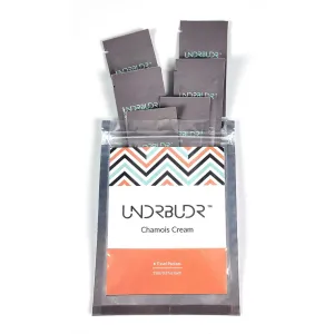 UNDRBUDR Anti-Chafe Chamois Cream 6 Travel Packs