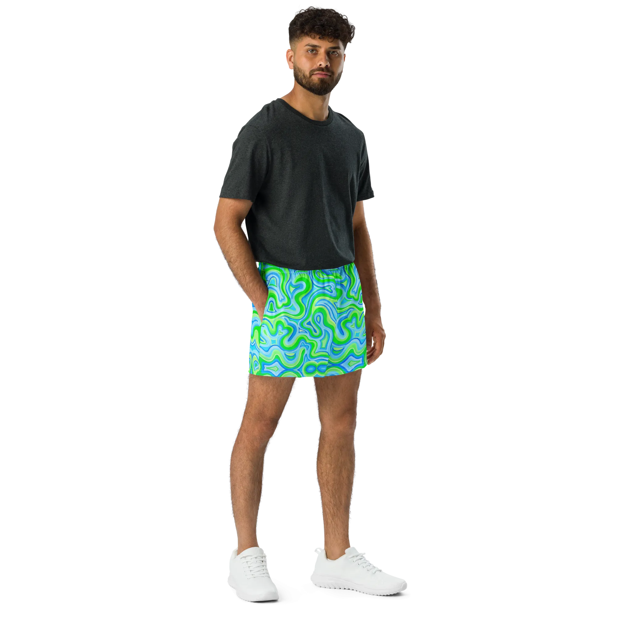 Unisex Running Shorts- "Slushee" Design