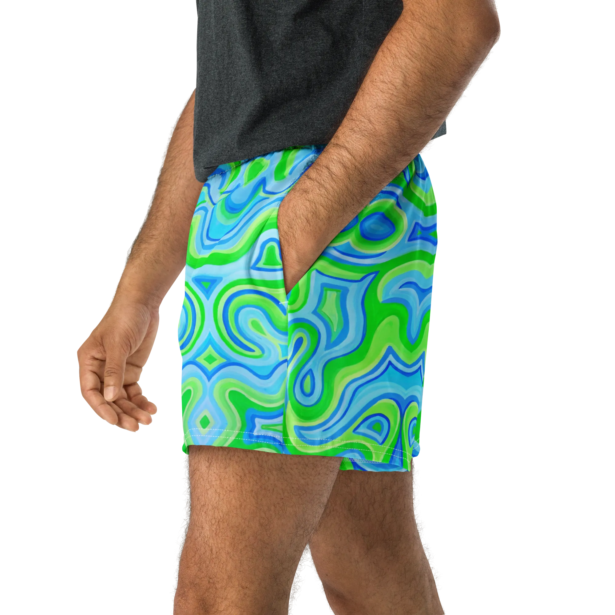 Unisex Running Shorts- "Slushee" Design