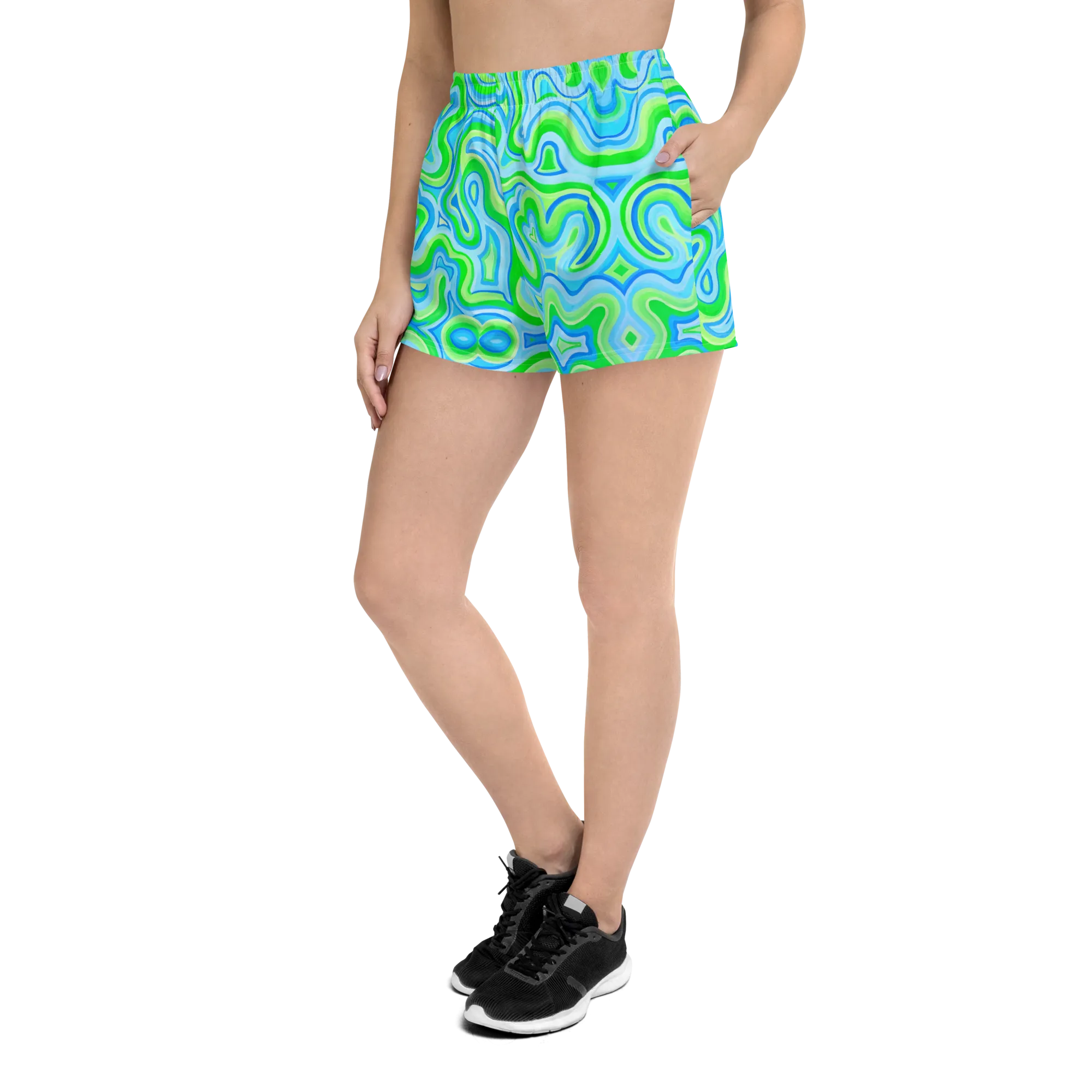 Unisex Running Shorts- "Slushee" Design