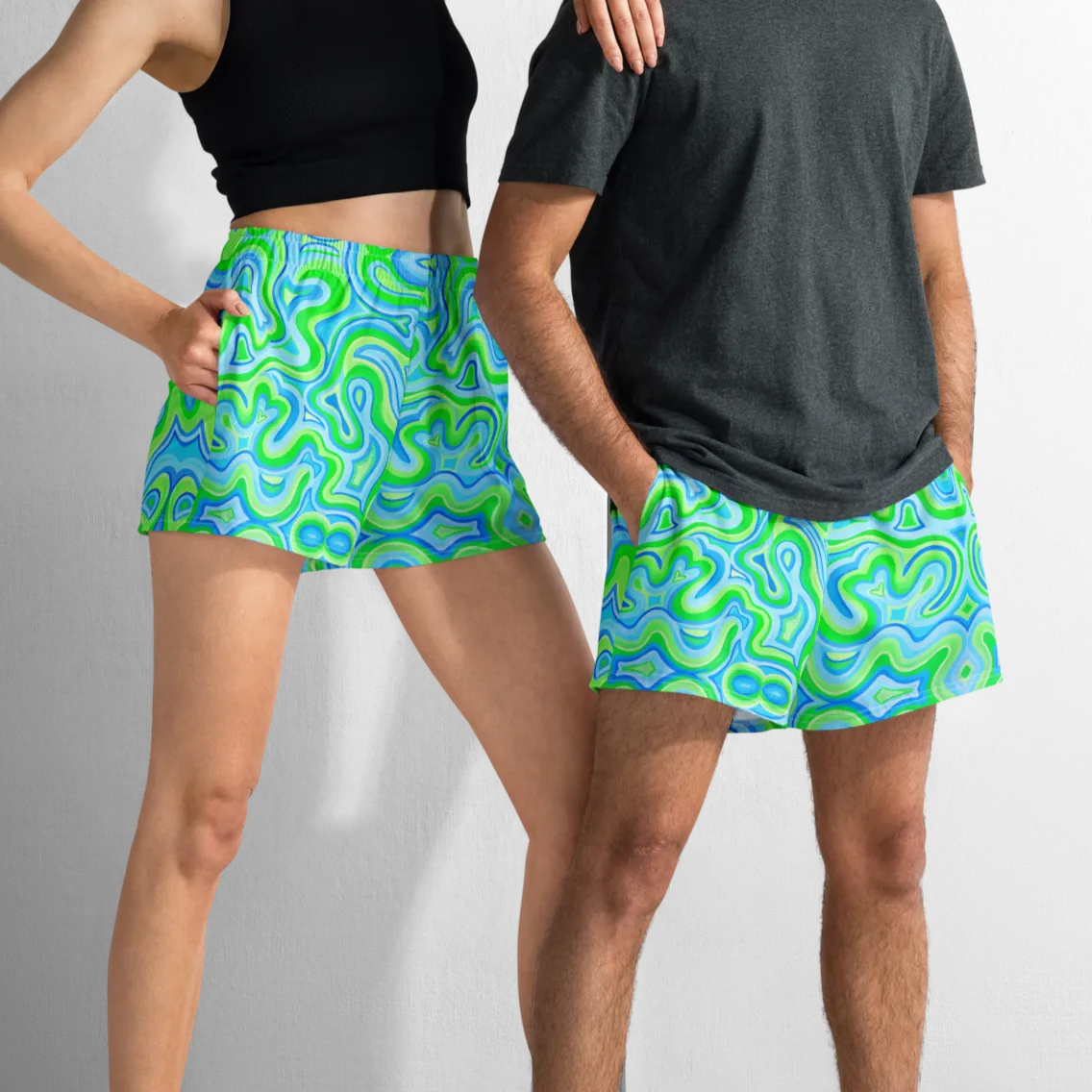 Unisex Running Shorts- "Slushee" Design