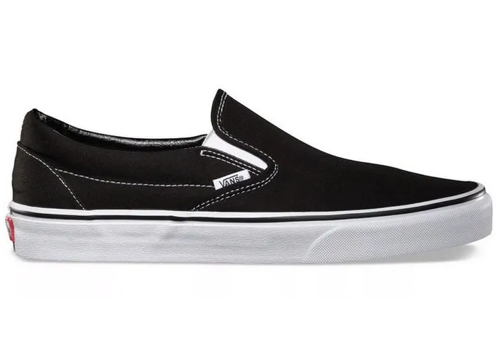 Vans Classic Slip-On Shoes Black