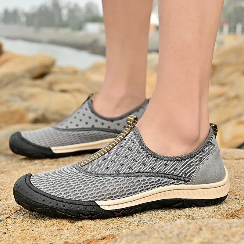 Ventilated Mesh Chic Super Light Sneakers for Men