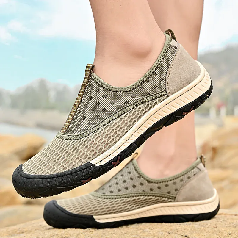 Ventilated Mesh Chic Super Light Sneakers for Men