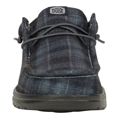 Wally Funk Waffle - Black Plaid